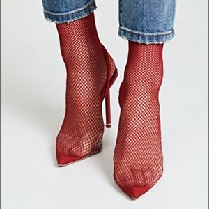 alexander wang fishnet boots